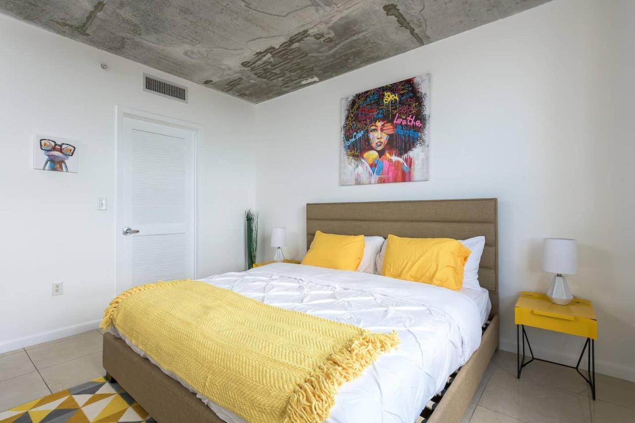 Modern 1 Bedroom Midtown Miami With Free Parking מראה חיצוני תמונה