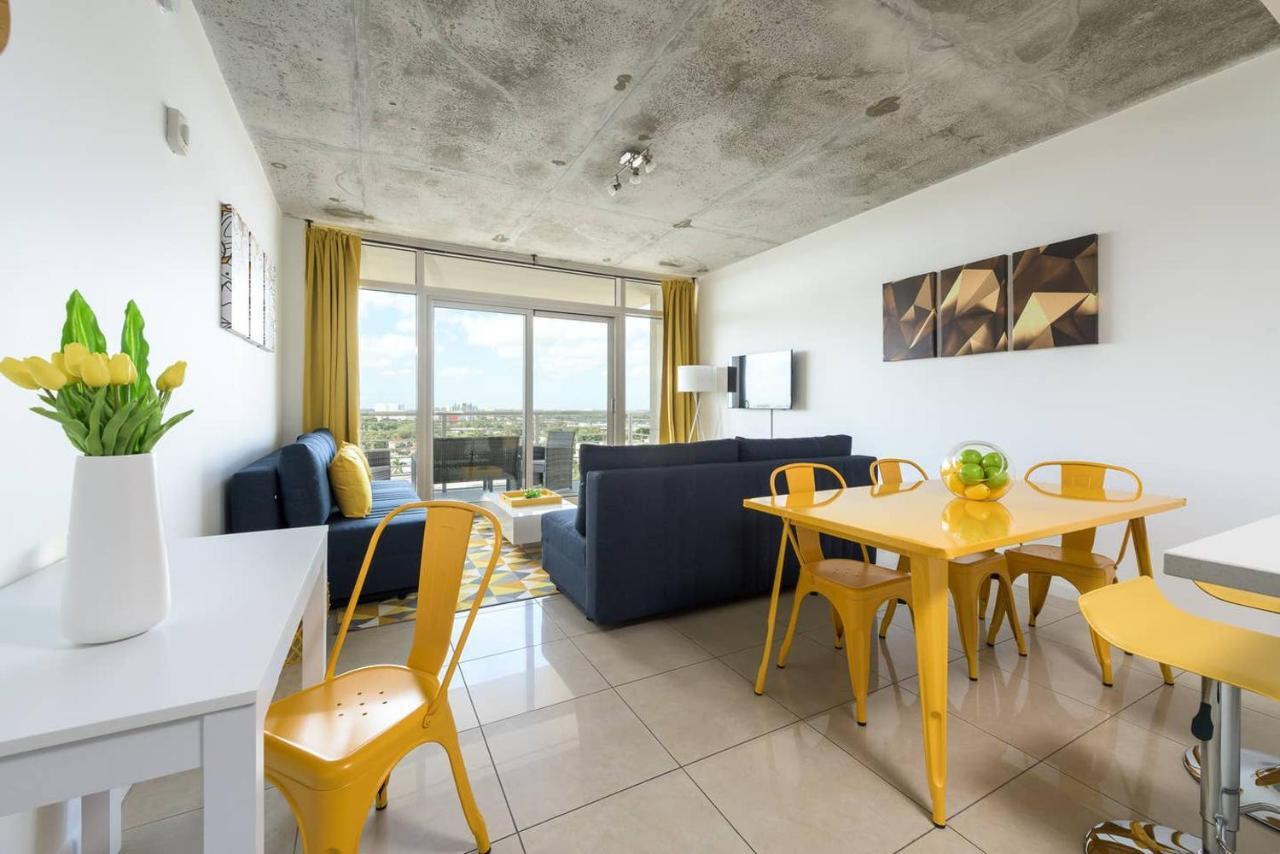 Modern 1 Bedroom Midtown Miami With Free Parking מראה חיצוני תמונה