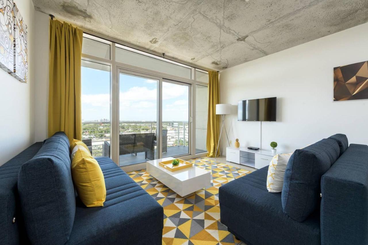 Modern 1 Bedroom Midtown Miami With Free Parking מראה חיצוני תמונה